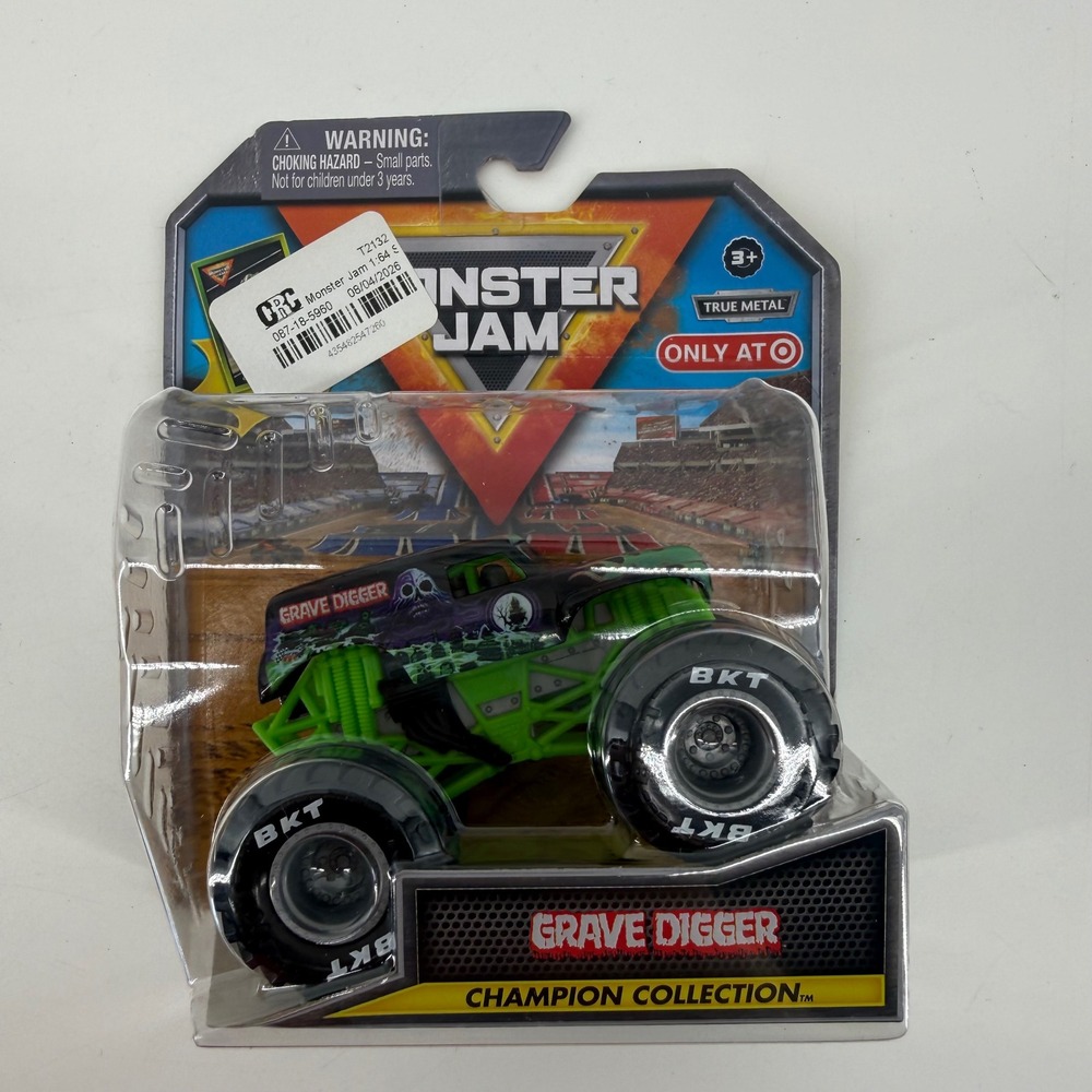 Monster Jam Grave Digger Champion Collection 1:64 True Metal Target Exclusive